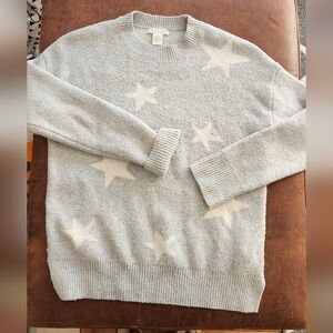 Christian Siriano Oversized Star Sweater